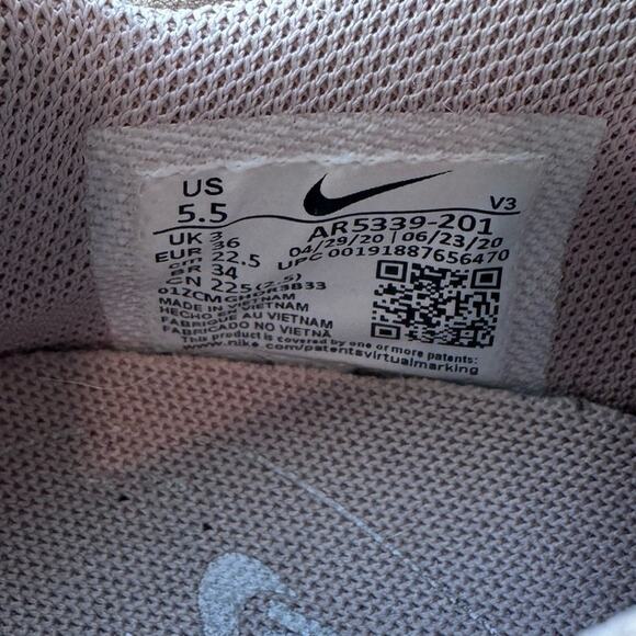 Nike Women's Air Force 1 Sage Shoes Size 5.5 - Picture 6 of 8